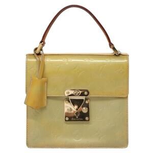 Louis Vuitton Monogram Vernis Spring Street Handbag Gray